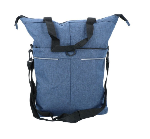 Enkele Fietstas en Shopper 18 Liter Blauw