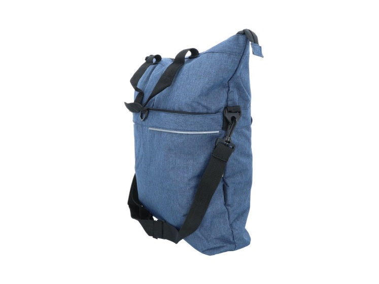 Enkele Fietstas en Shopper 18 Liter Blauw