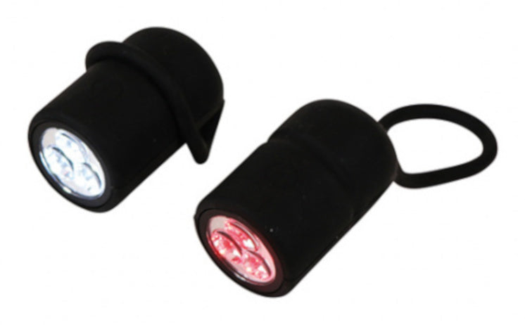 Dresco verlichtingset led 6,5 x 6 x 3,5 cm 2-delig zwart