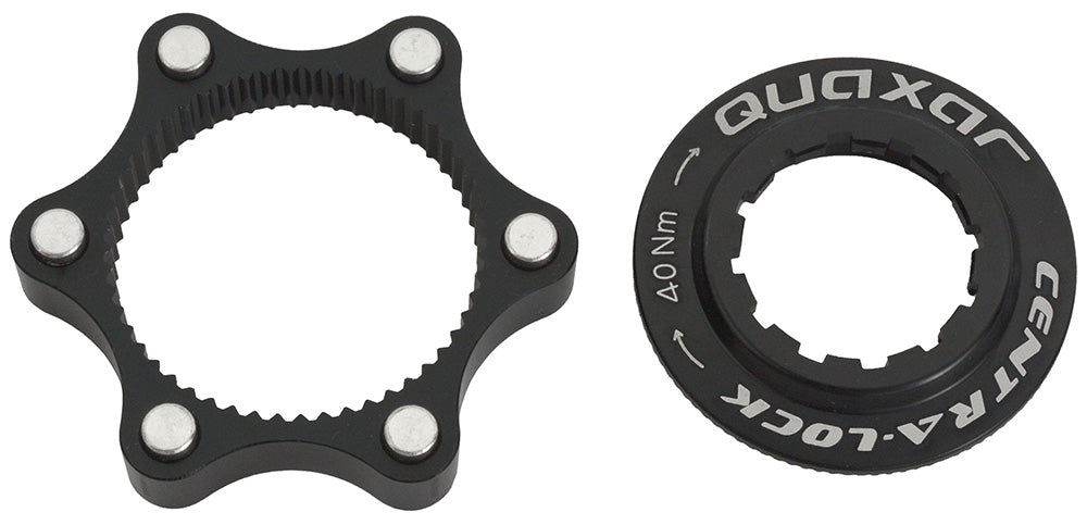 Quaxar cnc centerlock adapter | gold