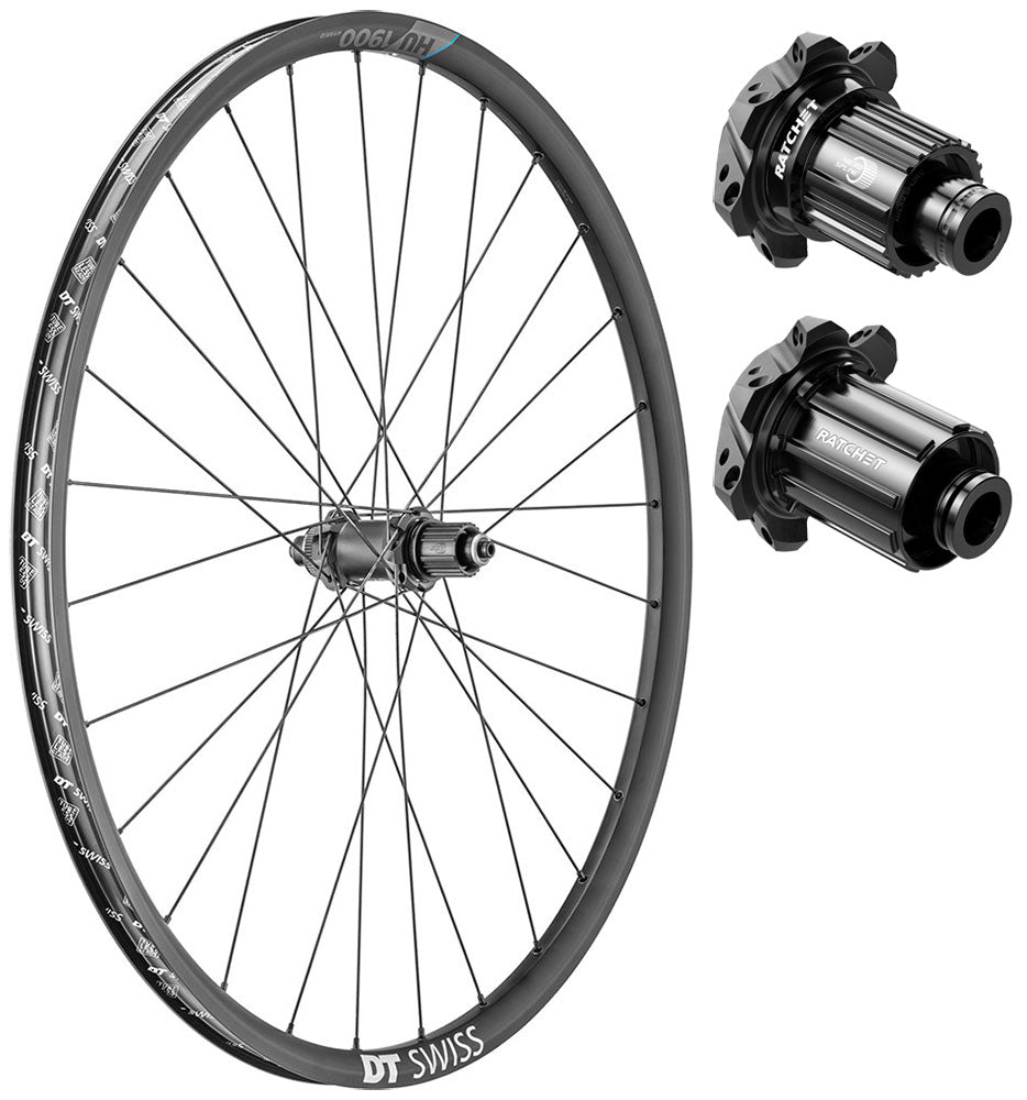Dt swiss hu 1900 spline® 29 25mm cl rear wheel | 25mm - 5 135mm - shimano