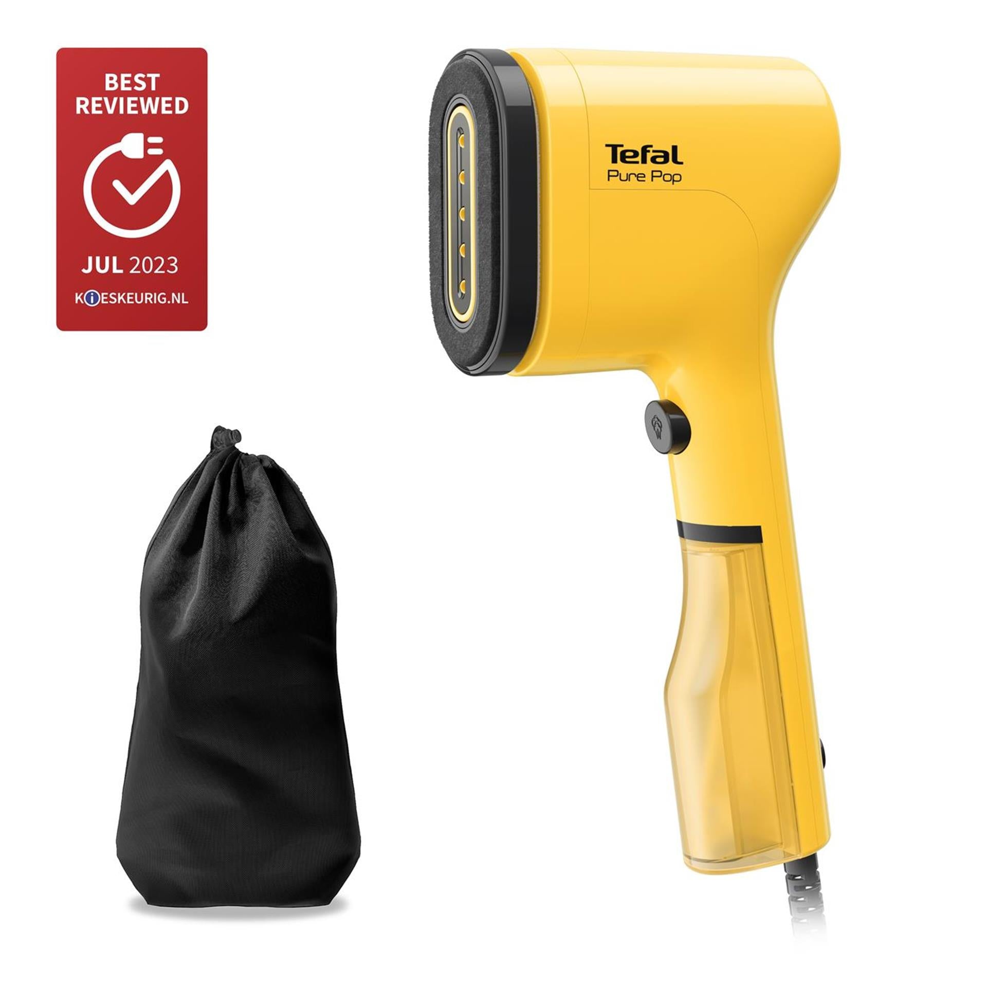 Tefal pure pop kledingstomer geel