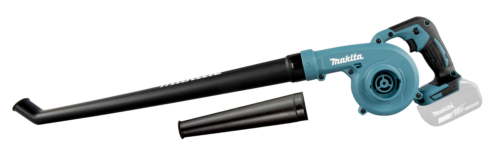 Makita dub186zx1 | accu blazer | 18v | verlengde blaasmond + extra blaasmond - dub186zx1