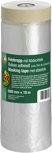 Duck masking tape afdekfolie | 2600 mm x 18 m - 20.501.36