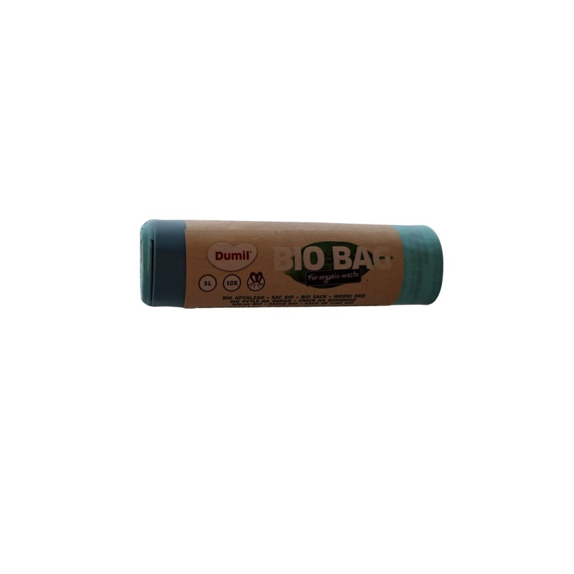 Dumil bio trekbandzakken 5l 10 stuks