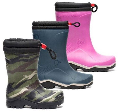 Dunlop k310931 blizzard kinderlaars gevoerd pvc | camouflage 14587 | maat 28 - 00.036.023.28