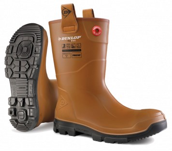 Dunlop lj2hr42 purofort rigpro s5 | bruin | maat 42 - 8713197053255