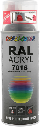 Motip dupli-color ral 7016 | antraciet grijs | 400ml - 363511