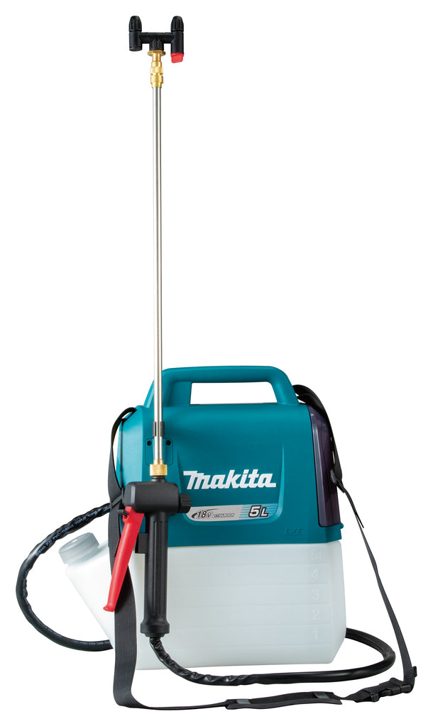 Makita dus054z | accu drukspuit | lxt 18 v | 5 liter | zonder accu's en lader | in doos - dus054z
