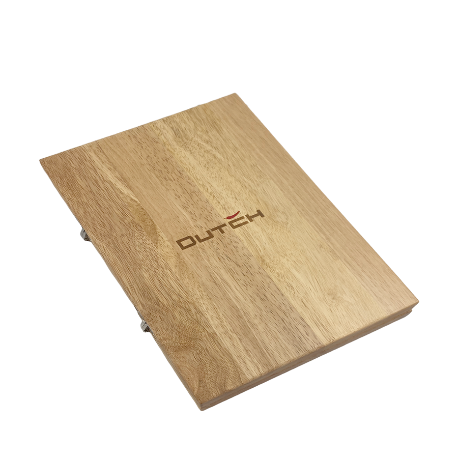 Dutch snijplank double teak 25x35x4cm