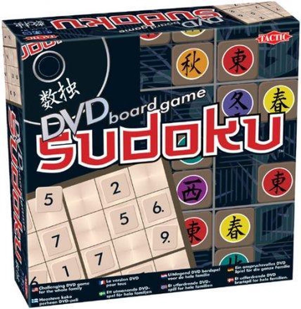 Tactische sudoku bordspel dvd