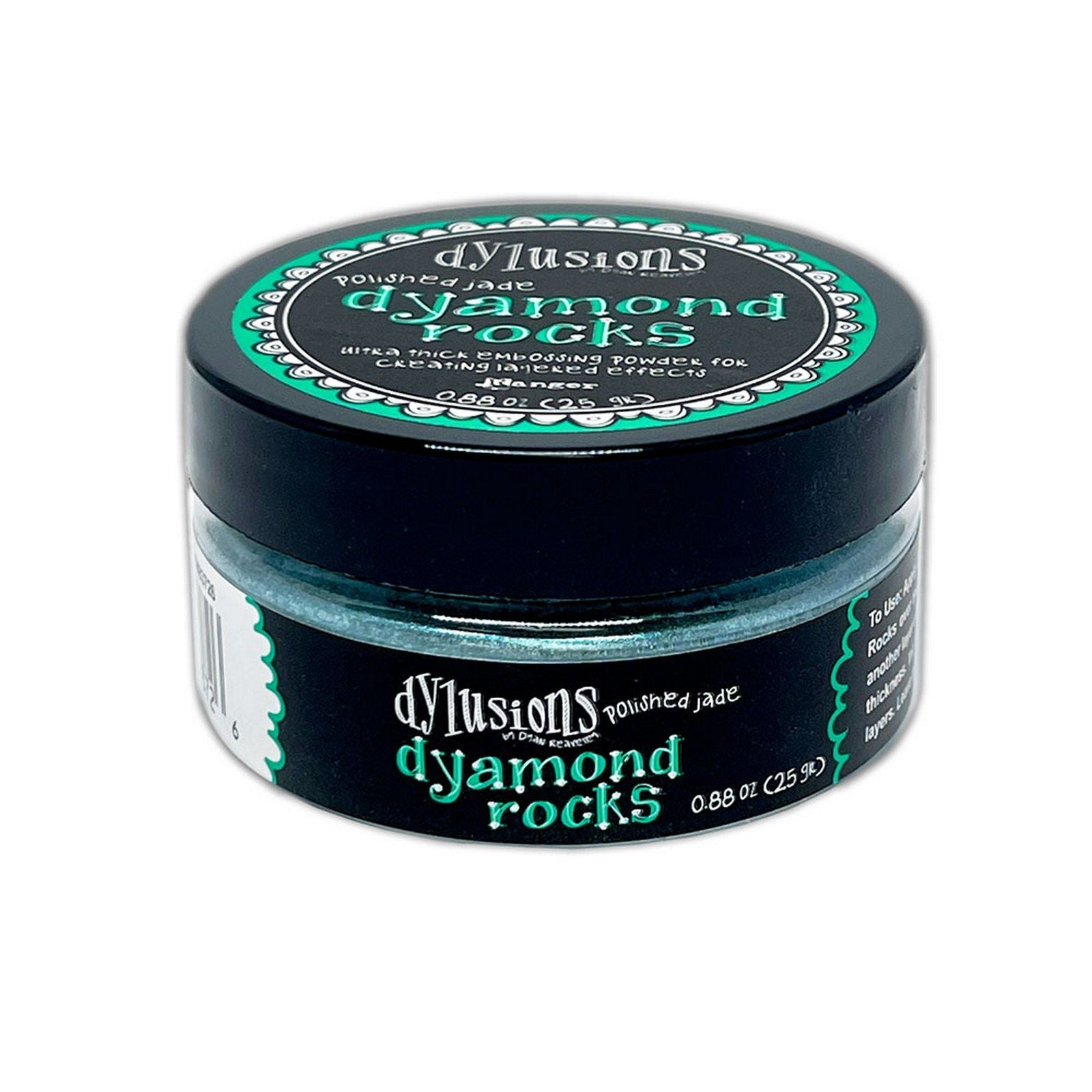 Ranger ink ranger • dylusions dyamond rocks polished jade