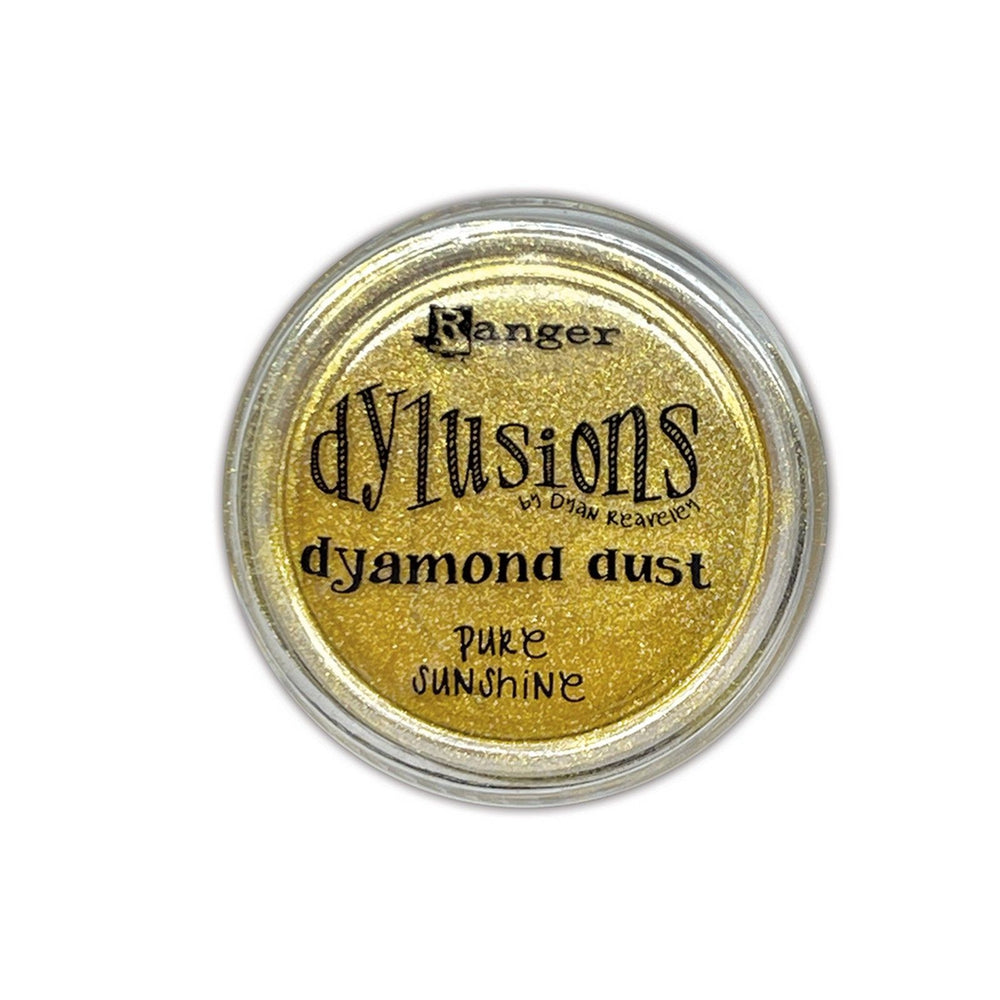 Ranger ink ranger • dylusions dyamond dust pure sunshine