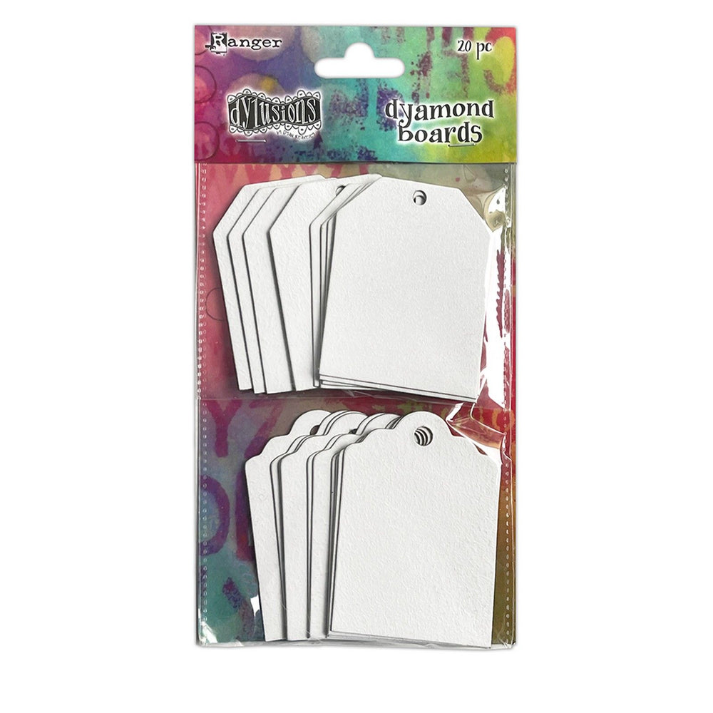 Ranger ink ranger • dylusions dyamond tags 20pcs