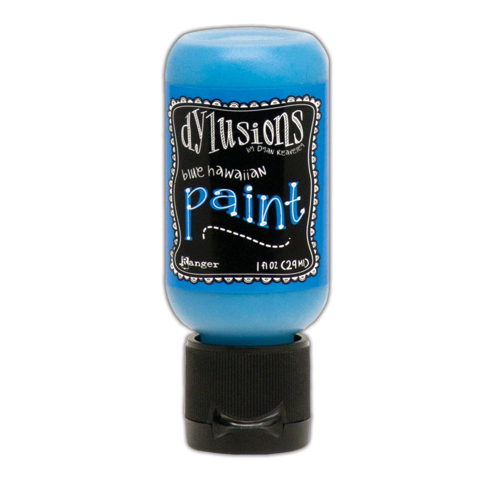 Ranger ink ranger • dylusions paint flip cap bottle blue hawaiian 29ml