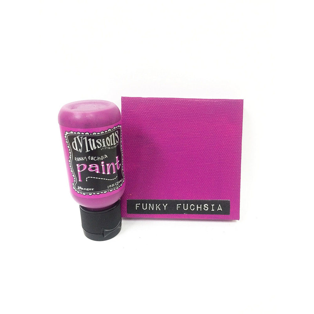 Ranger ink ranger • dylusions paint flip cap bottle funky fuchsia 29ml