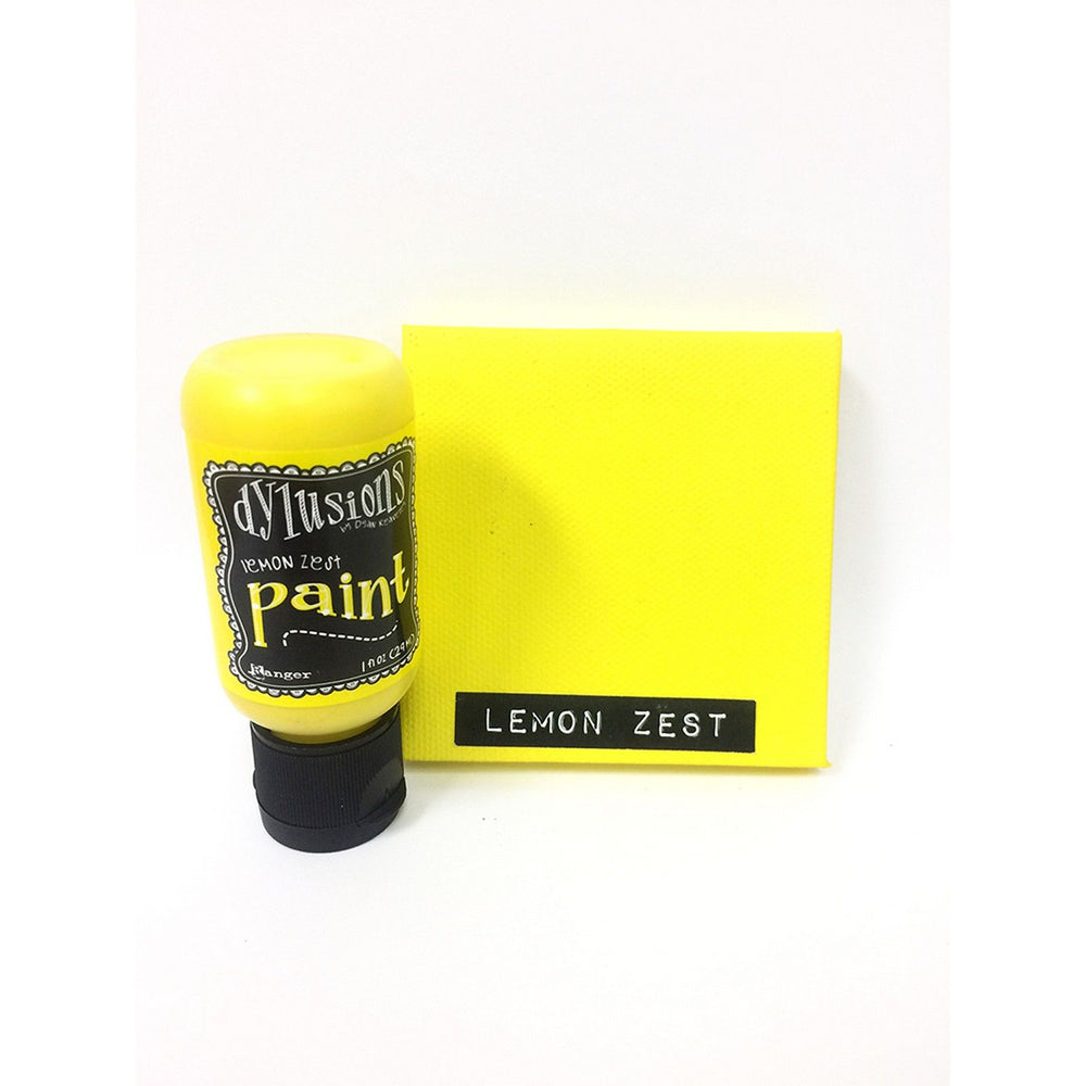 Ranger ink ranger • dylusions paint flip cap bottle lemon zest 29ml