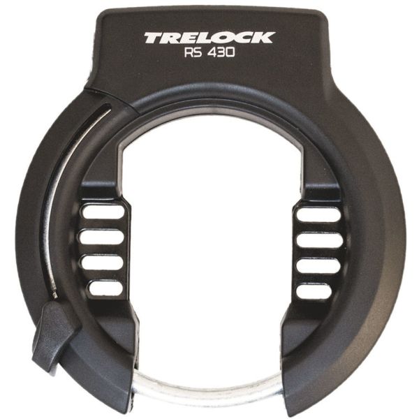 Ringslot Trelock RS430 met uit mobiele sleutel - zwart