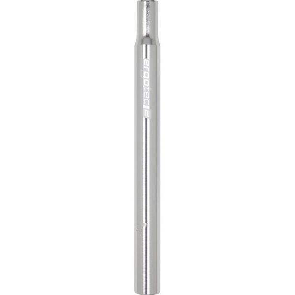 Zadelpen kaars Ergotec Kaars ø27,2mm x 300mm CNC aluminium - zilver