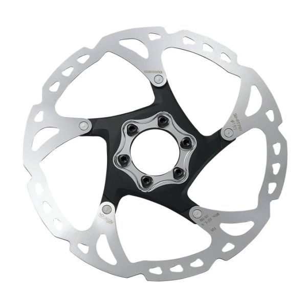 Disque de frein Shimano XT RT76 - 160mm - fixation 6 trous