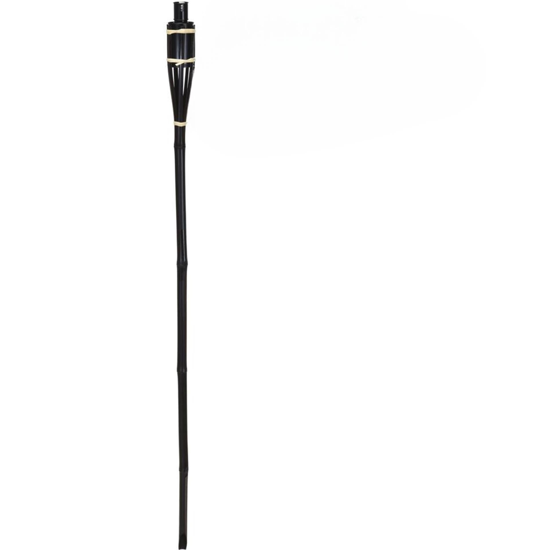Pro garden tuinfakkel bamboe 120cm zwart