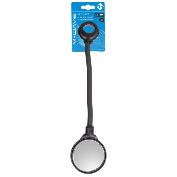 rétroviseur de vélo Spy Base 3D 31,5 cm verre noir mat