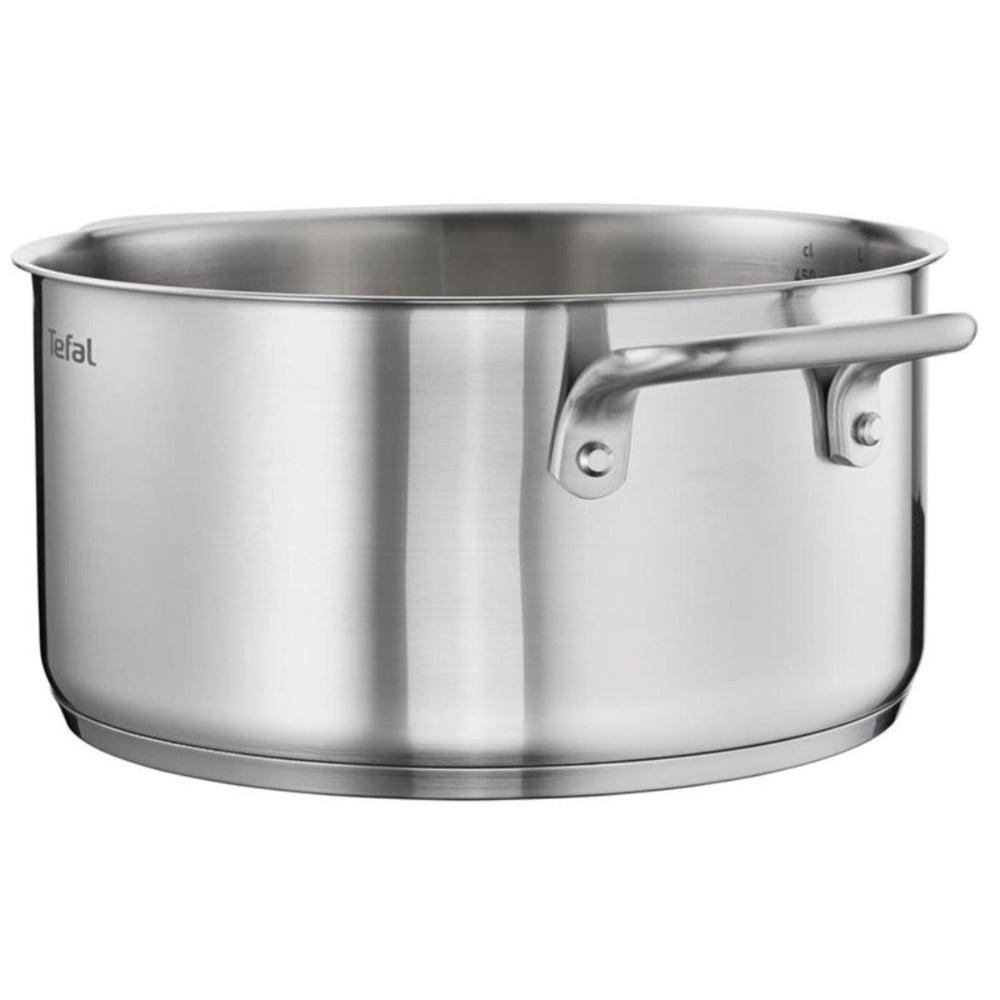 Tefal virtuoso kookpan rvs 24cm geschikt voor alle warmtebronnen inclusief inductie