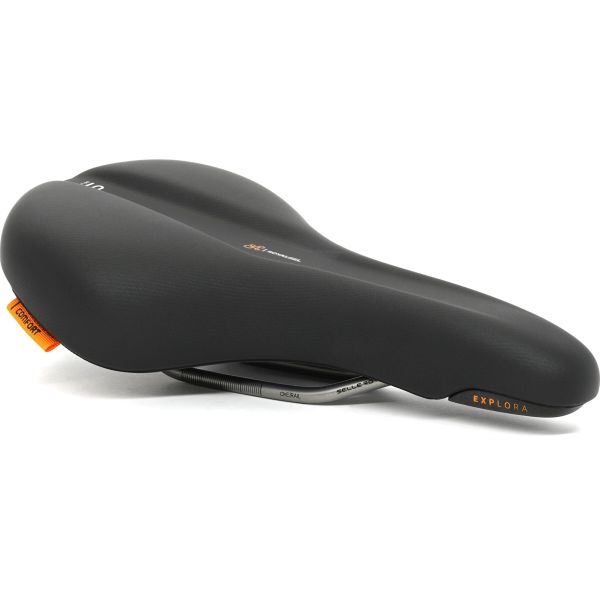 Selle Royal Explora Athletic Saddle Black (Card)