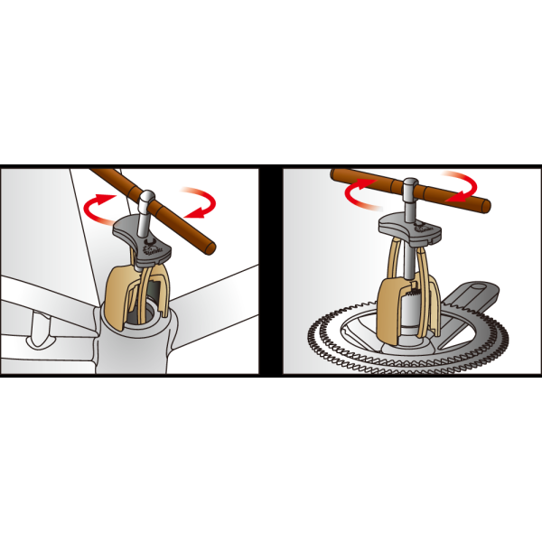 Extracteur de roulement IceToolz Xpert E291
