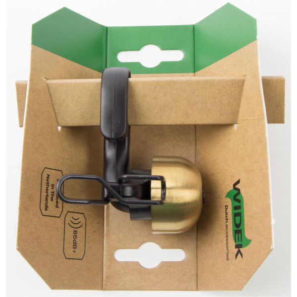 Qibbel widek bel met beugel e-bike pvd-gecoat goud