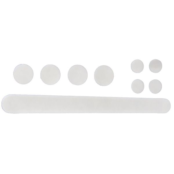 Velo Stickerset voor de bescherming van de framevork RMS 9-delig transparant