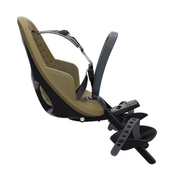 Thule yepp 2 mini - fietsstoeltje - voorzitje - nutria green