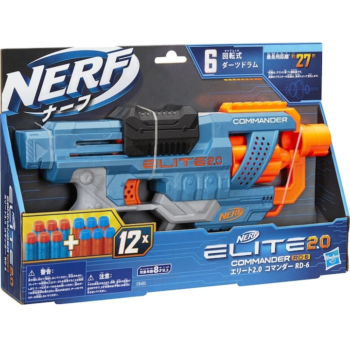 Hasbro nerf elite 2.0 commandant rd-6 met 12 pijltjes