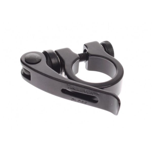 Ergotec Zadelpenklem SCQ-050 ø34,9 mm met snelspanner zwart