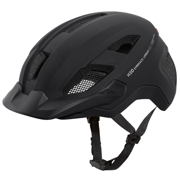 Ked fietshelm embrace urban - l (58-62 cm) - matzwart