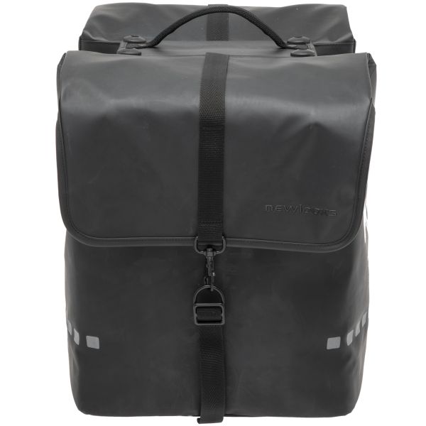 New Looxs Odense Dubbele Fietstas - Zwart - 39L