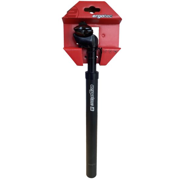 Ergotec zadelpen verend sp-4.0 ø27.2 350 mm - zwart