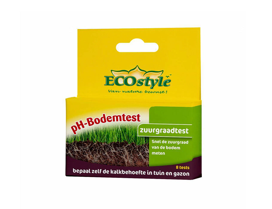 Ecostyle bodemtest - ph zuurgraadtest - 8st