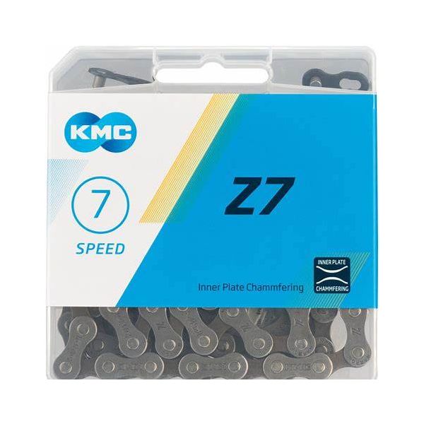 KMC Fietsketting Z7 - 6 7 versnellingen - Grijs - 114 schakels
