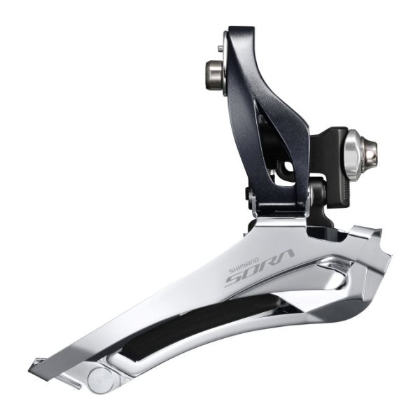Dérailleur avant 2 x 9 vitesses Shimano Sora FD-R3000 à braser - down pull - 46-52T