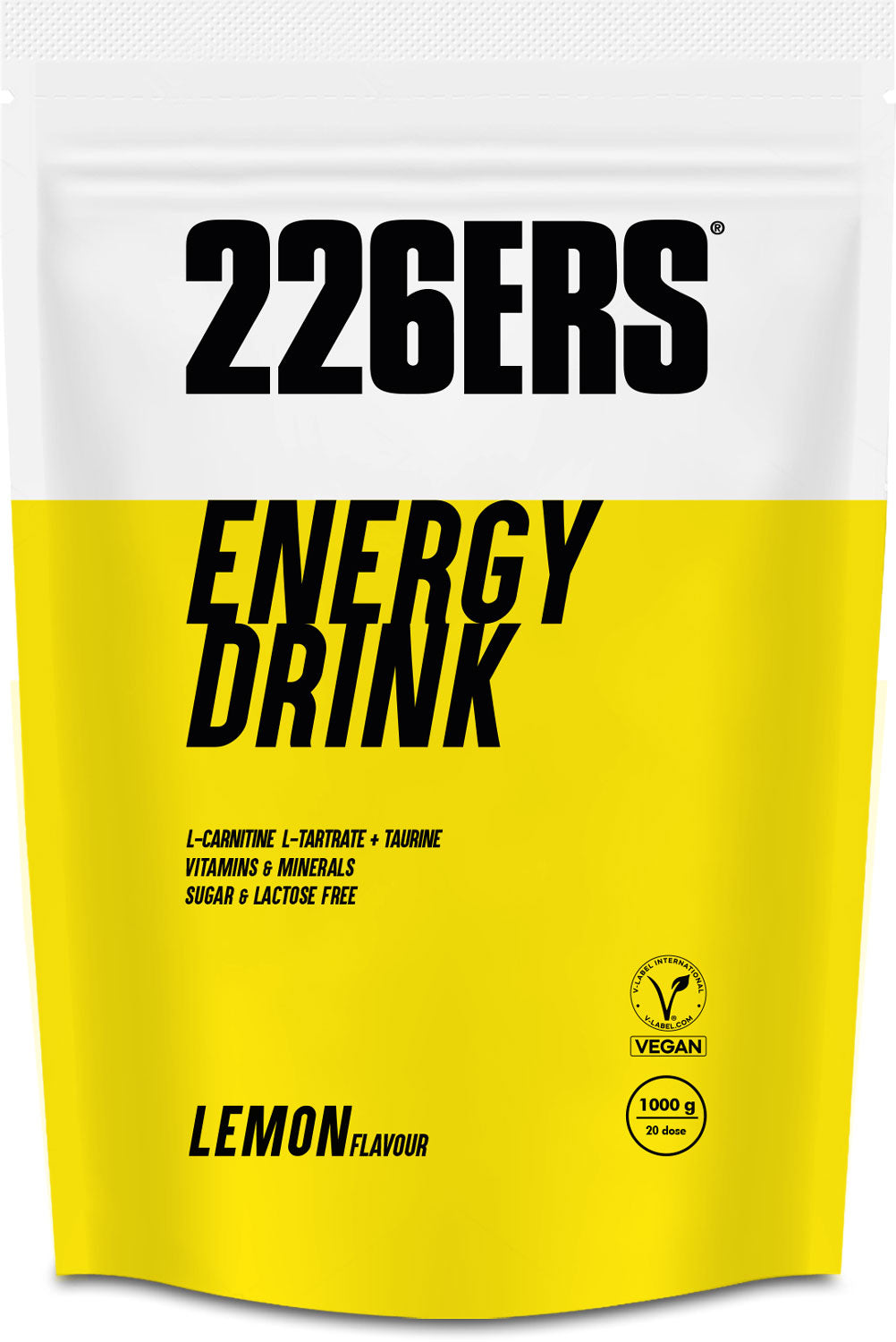 226ers energy drink 1kg | lemon