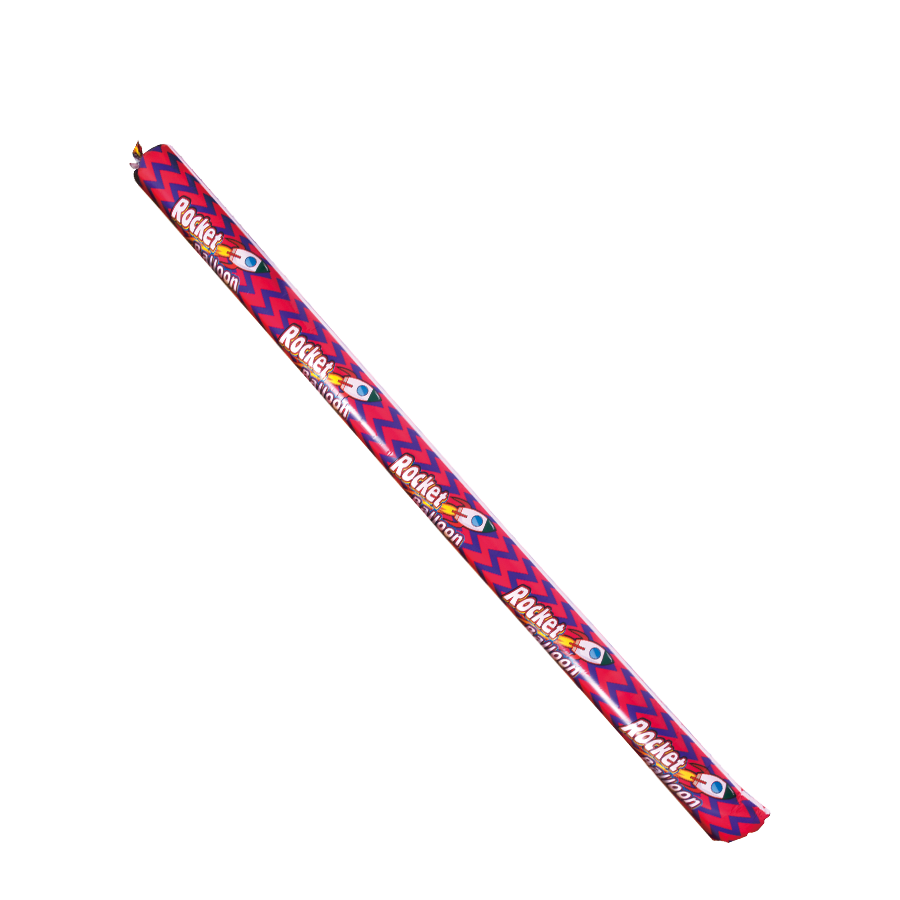 Eddy toys raketballon rood paars 3300xø18cm