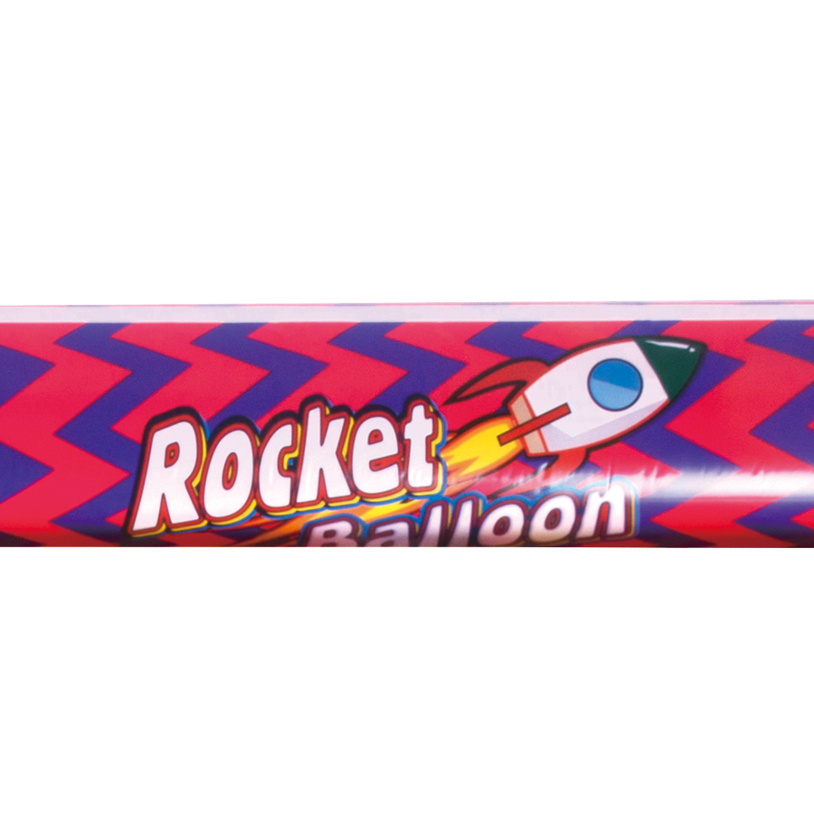 Eddy toys raketballon rood paars 3300xø18cm