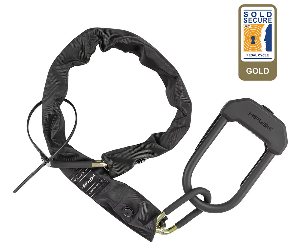 Hiplok e-dx chain lock for e-bikes and cargo bikes