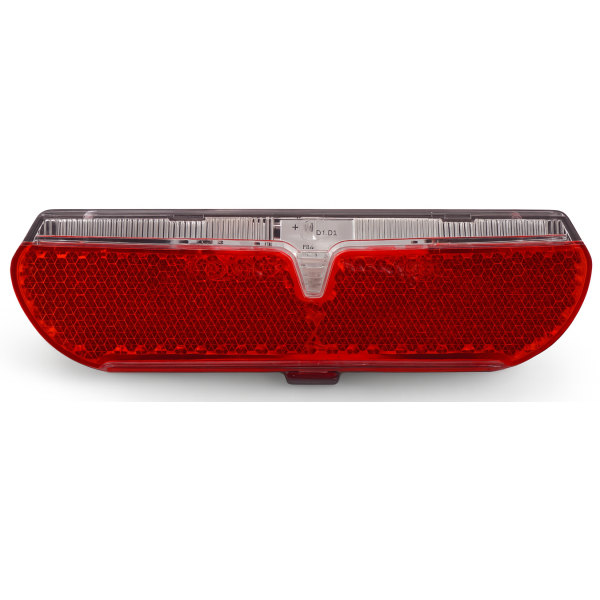 Feu arrière Carrier Edge City Slimline - 50 80mm - piles incluses