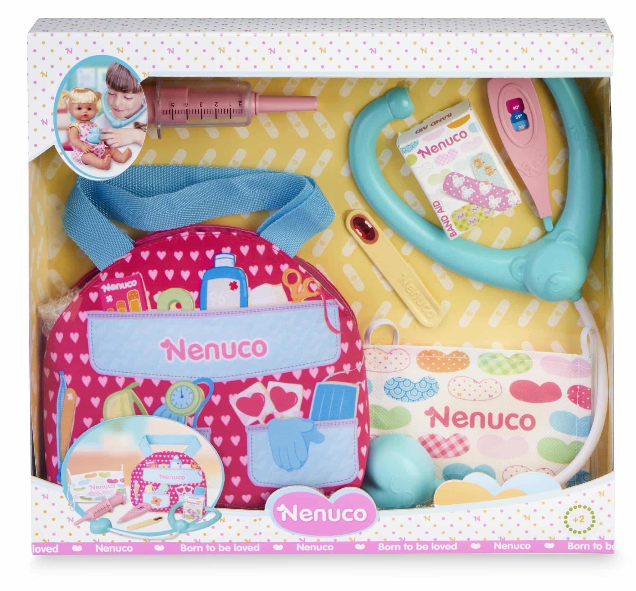 Famosa nenuco ehbo tasje met veel accessoires