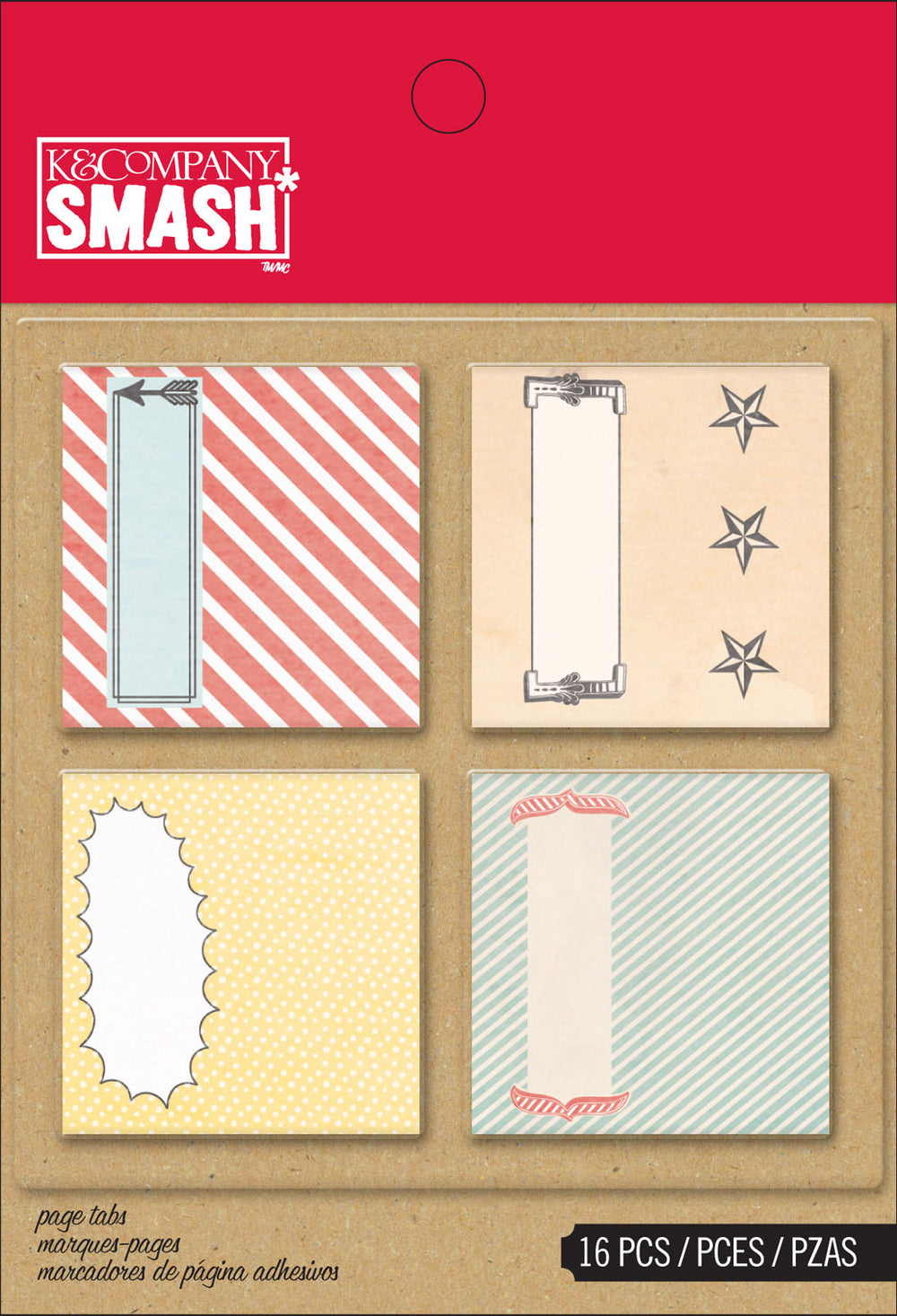 K company smash • paper tabs