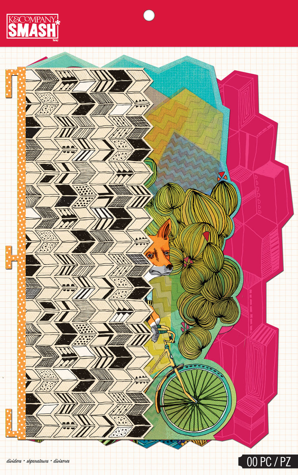 K company smash • animal divider tabs