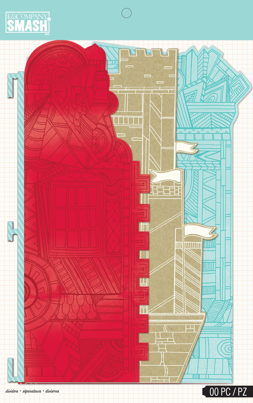 K company smash • doodle divider tabs