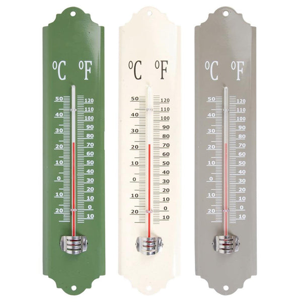 Esschert design metalen thermometer 30cm